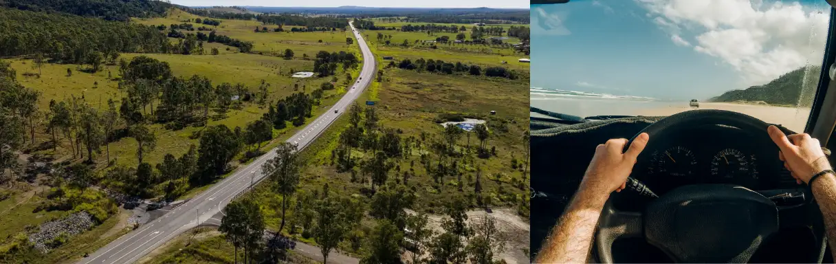 Queensland Department of Transport and Main Roads Banner